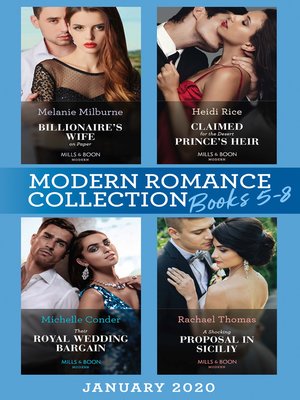 cover image of Modern Romance January 2020 Books 5-8